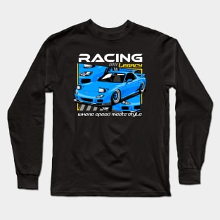 Iconic RX7 Car Long Sleeve T-Shirt